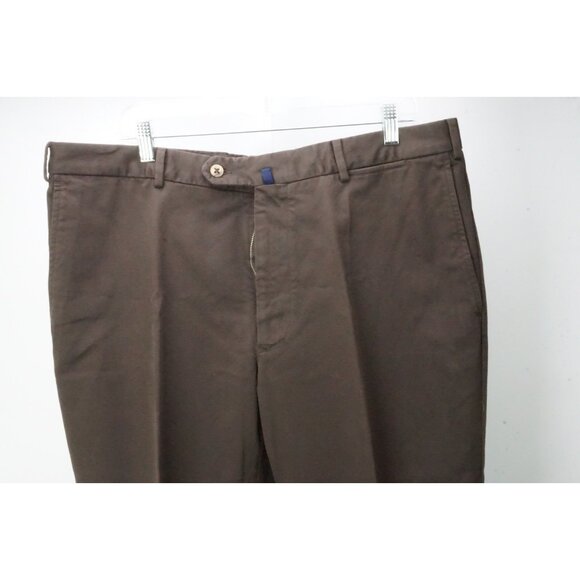 Incotex Brown 100% Cotton Chino Pants Trousers 58 EU Brand NEW